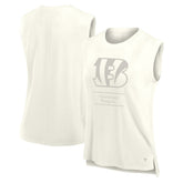 Cincinnati Bengals Women's Studio Embrace Tank Top - Cream sale