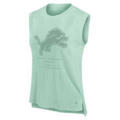 Detroit Lions Women's Studio Embrace Tank Top - Mint outlet