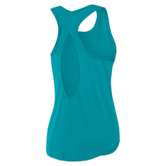 Miami Dolphins Women's Iron Fan Tank Top - Aqua on sale