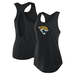 Jacksonville Jaguars Women's Iron Fan Tank Top - Black outlet