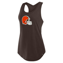 Cleveland Browns Women's Iron Fan Tank Top - Brown online