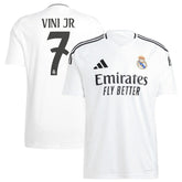Vini Jr. Real Madrid 2024/25 Home Replica Player Jersey - White | Adidas discount
