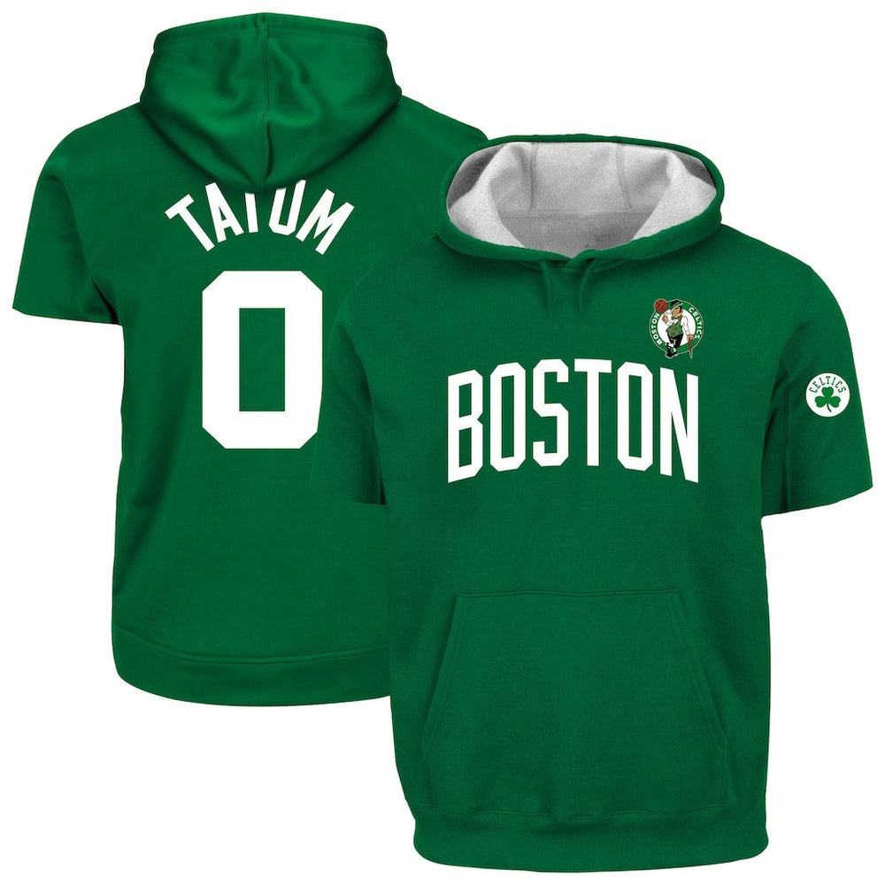 Jayson Tatum Boston Celtics Big & Tall Short Sleeve Hoodie - Kelly Green | Fanatics discount