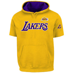LeBron James Los Angeles Lakers Big & Tall Short Sleeve Hoodie - Gold | Fanatics cheap