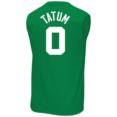 Jayson Tatum Boston Celtics Profile Big & Tall Player Muscle Tank - Kelly Green for sale