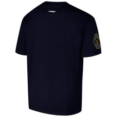 Milwaukee Brewers Pro Standard Turn It Up Dropped Shoulder T-Shirt - Navy