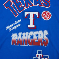 Texas Rangers Pro Standard Turn It Up Dropped Shoulder T-Shirt - Royal