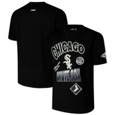 Chicago White Sox Pro Standard Turn It Up Dropped Shoulder T-Shirt - Black