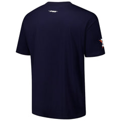 Houston Astros Pro Standard Turn It Up Dropped Shoulder T-Shirt - Navy