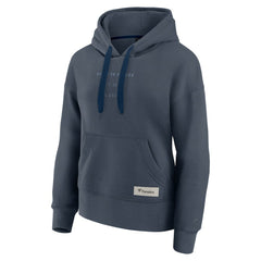 Atlanta Braves Women's Elements Future Ground Subtle Tonal Pullover Hoodie - Blue