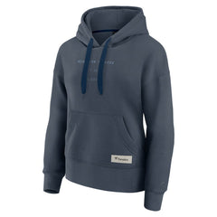 New York Yankees Women's Elements Future Ground Subtle Tonal Pullover Hoodie - Blue