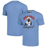 Adolis García Texas Rangers Homage Caricature Player Tri-Blend T-Shirt - Light Blue