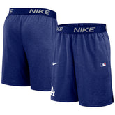 Los Angeles Dodgers Authentic Collection Performance Knit Shorts - Royal | Nike