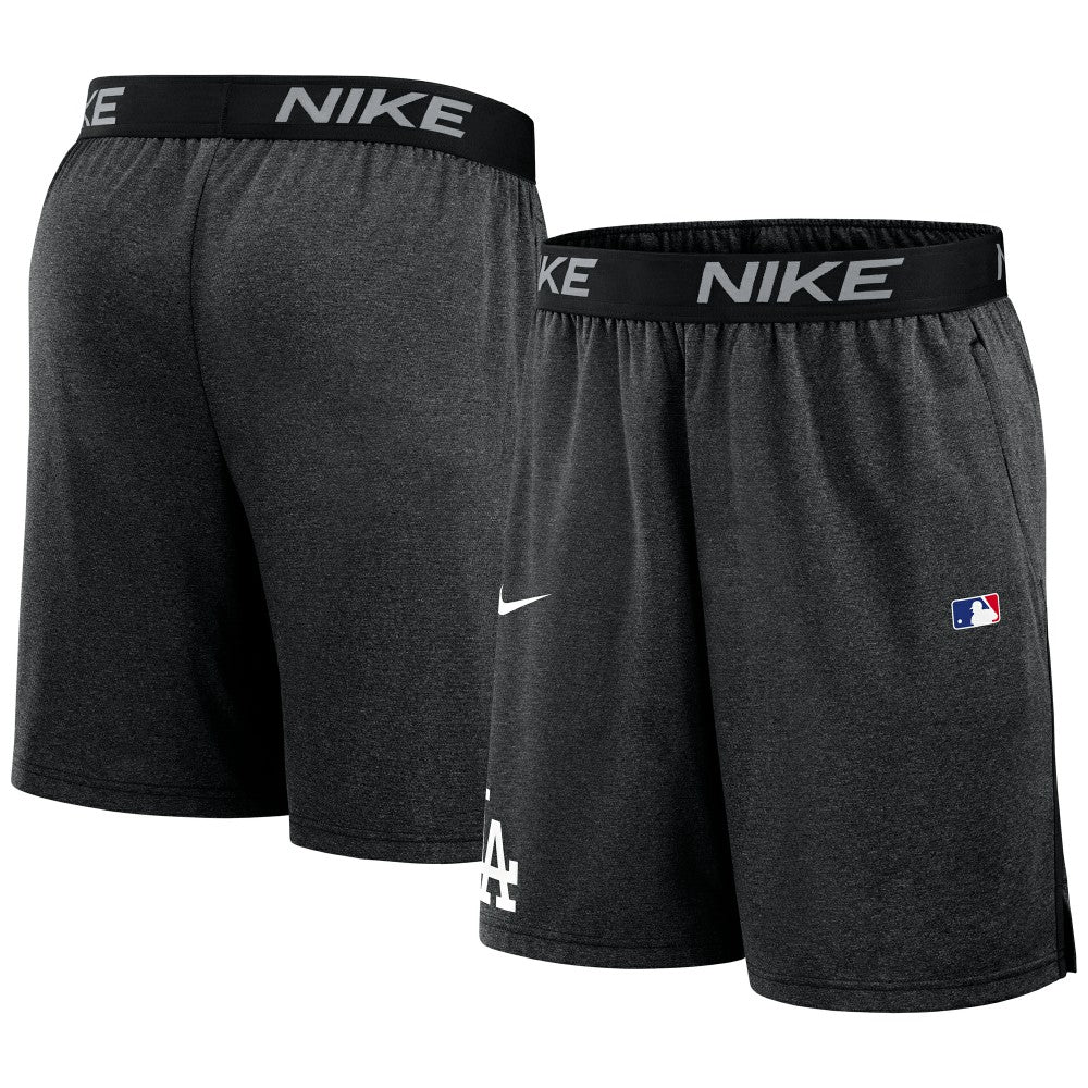Los Angeles Dodgers Authentic Collection Performance Knit Shorts - Black | Nike
