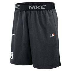 Detroit Tigers Authentic Collection Performance Knit Shorts - Navy | Nike