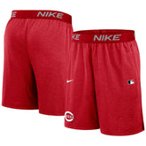 Cincinnati Reds Authentic Collection Performance Knit Shorts - Red | Nike