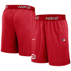Cincinnati Reds Authentic Collection Performance Knit Shorts - Red | Nike