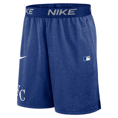 Kansas City Royals Authentic Collection Performance Knit Shorts - Royal | Nike