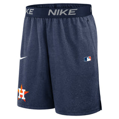 Houston Astros Authentic Collection Performance Knit Shorts - Navy | Nike