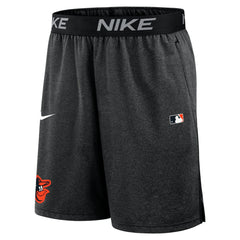Baltimore Orioles Authentic Collection Performance Knit Shorts - Black | Nike