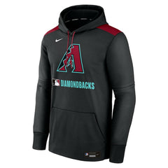 Arizona Diamondbacks Authentic Collection Performance Pullover Hoodie - Black | Nike