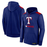 Texas Rangers Authentic Collection Performance Pullover Hoodie - Royal | Nike