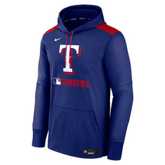 Texas Rangers Authentic Collection Performance Pullover Hoodie - Royal | Nike