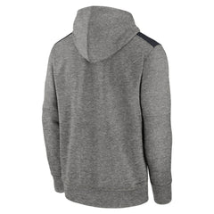 New York Yankees Authentic Collection Performance Pullover Hoodie - Heather Charcoal | Nike