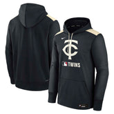 Minnesota Twins Authentic Collection Performance Pullover Hoodie - Navy | Nike
