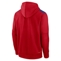 Philadelphia Phillies Authentic Collection Performance Pullover Hoodie - Red | Nike