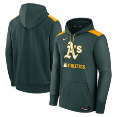 Athletics Authentic Collection Performance Pullover Hoodie - Green | Nike