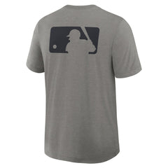 Cleveland Guardians Authentic Collection Early Work Tri-Blend Dri-FIT T-Shirt - Heather Charcoal | Nike