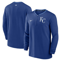 Kansas City Royals Authentic Collection Performance Half-Zip Top - Royal | Nike