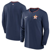 Houston Astros Authentic Collection Performance Half-Zip Top - Navy | Nike