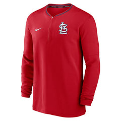 St. Louis Cardinals Authentic Collection Performance Half-Zip Top - Red | Nike