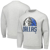 Dallas Mavericks Stadium Essentials Unisex Hometown Pullover Sweatshirt sale - Heather Gray on sale
