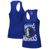 Dallas Mavericks Stadium Essentials Women's Dedication Tank Top sale - Blue for sale
