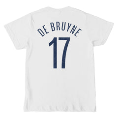 Kevin De Bruyne Manchester City 1863FC Youth Player T-Shirt - White sale