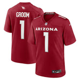 Number 1 Groom Arizona Cardinals Game Jersey - Cardinal | Nike cheap