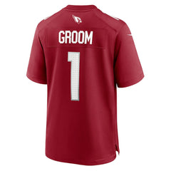 Number 1 Groom Arizona Cardinals Game Jersey - Cardinal | Nike cheap