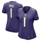 Number 1 Bride Baltimore Ravens Women's Game Jersey - Purple | Nike outlet