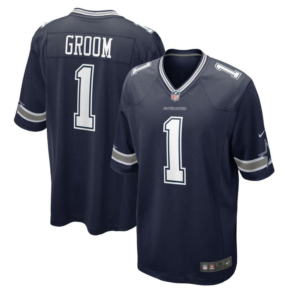 Number 1 Groom Dallas Cowboys Game Jersey - Navy | Nike cheap