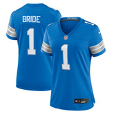 Number 1 Bride Detroit Lions Women's Game Jersey - Blue | Nike online