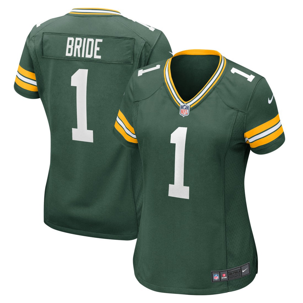 Number 1 Bride Green Bay Packers Women's Game Jersey - Green | Nike online