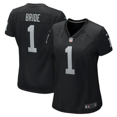 Number 1 Bride Las Vegas Raiders Women's Game Jersey - Black | Nike cheap