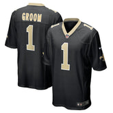 Number 1 Groom New Orleans Saints Game Jersey - Black | Nike discount