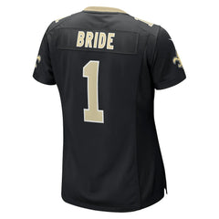 Number 1 Bride New Orleans Saints Women's Game Jersey - Black | Nike outlet