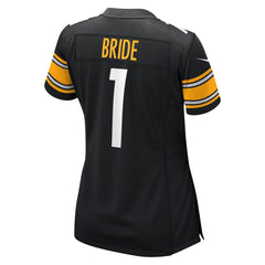 Number 1 Bride Pittsburgh Steelers Women's Game Jersey - Black | Nike cheap