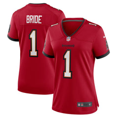 Number 1 Bride Tampa Bay Buccaneers Women's Game Jersey - Red | Nike cheap