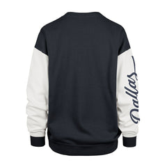 Dallas Cowboys '47 Women's Double Header Rise Andie Pullover Sweatshirt - Blue for sale